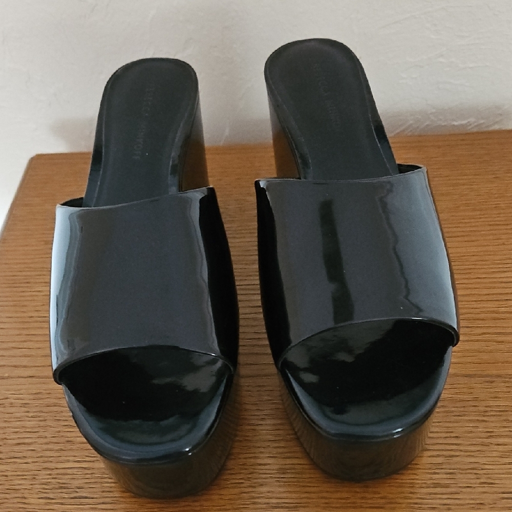 Rebecca Minkoff Black Platform Shoes Sleek Design